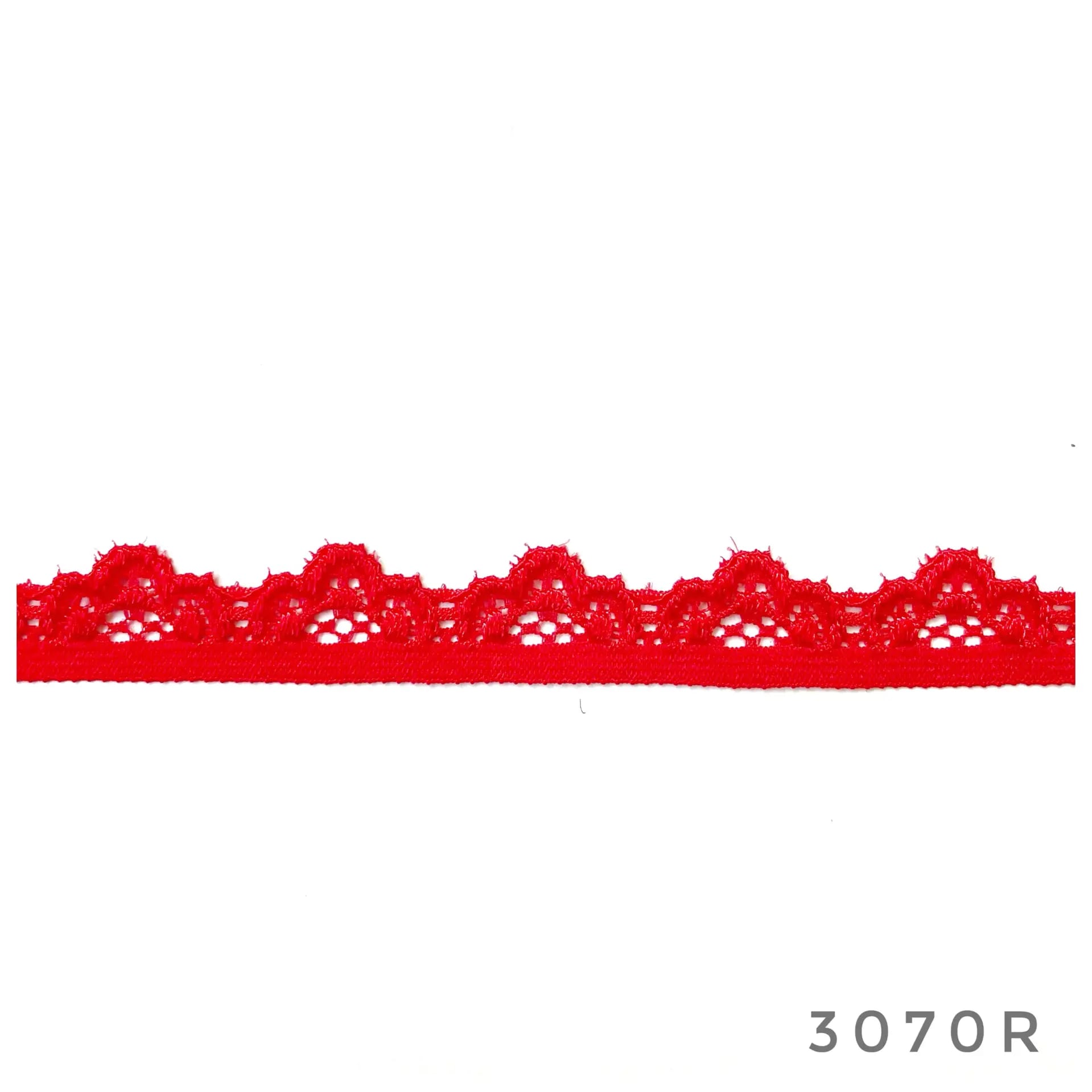 Puntilla angosta 3070 color Rojo