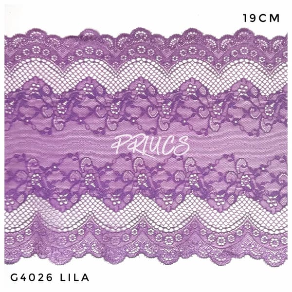 Puntilla ancha G4026 Lila