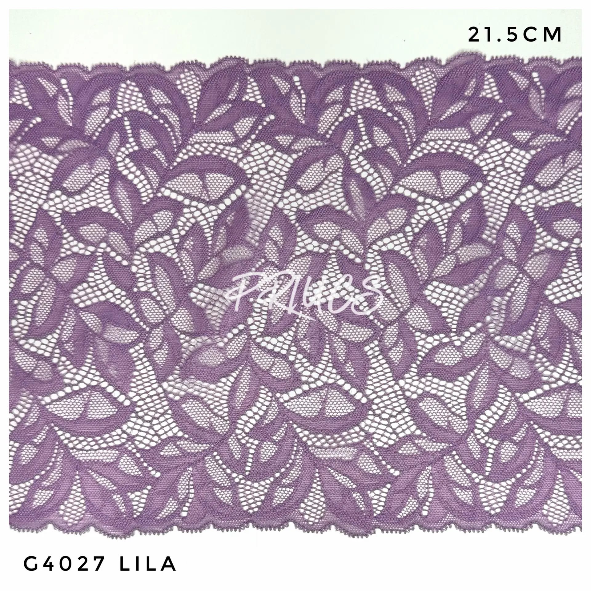 Puntilla ancha G4027 color Lila