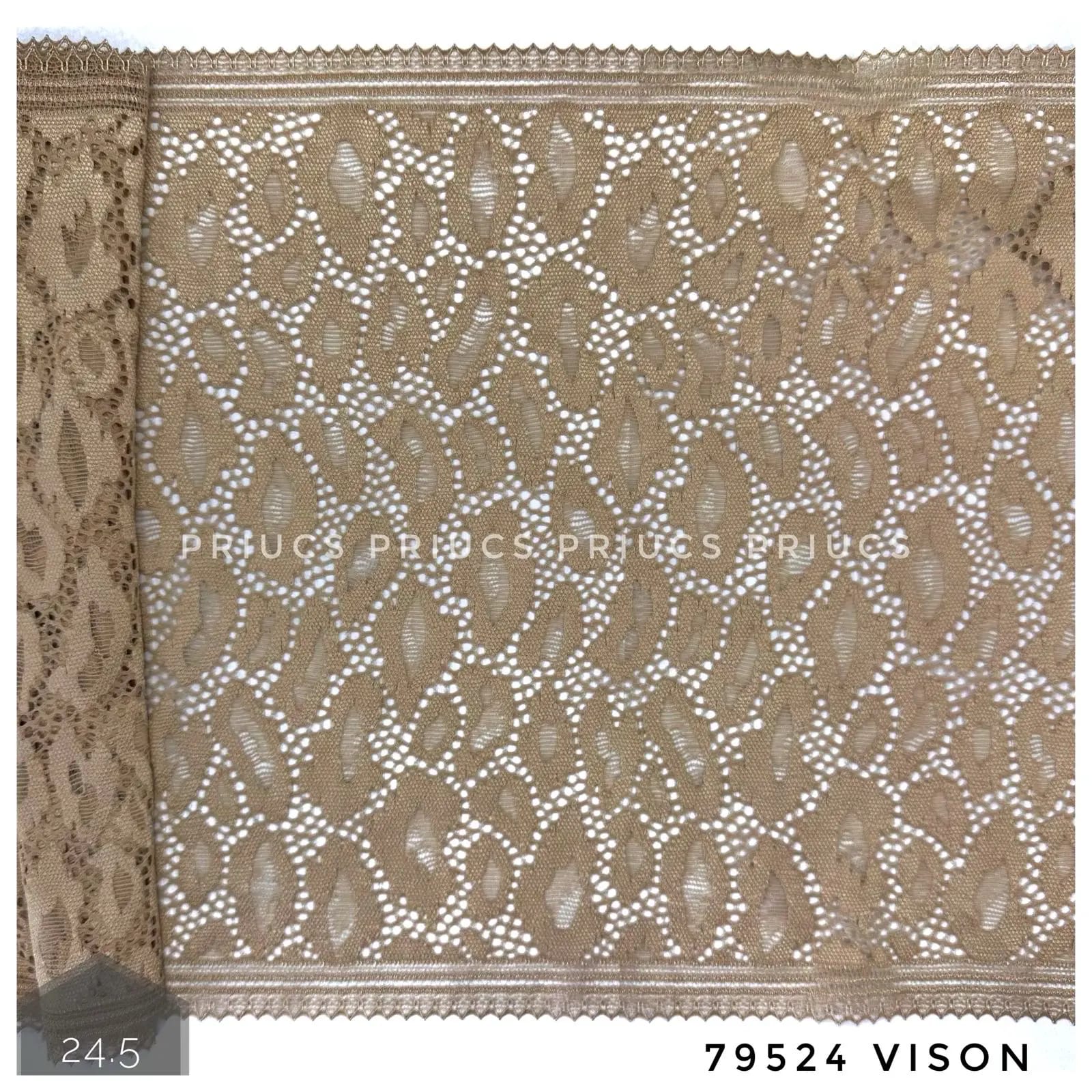 Puntilla ancha 79524 color Visón