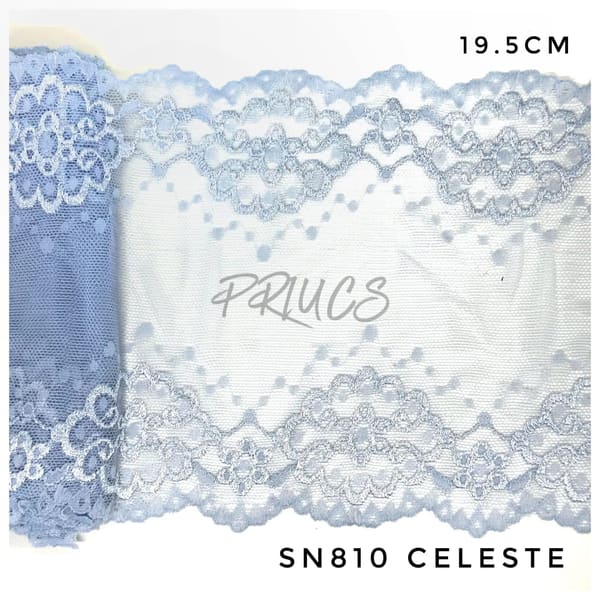 Puntilla ancha SN810 Celeste