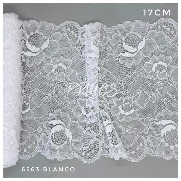 Puntilla ancha 6563 Blanco