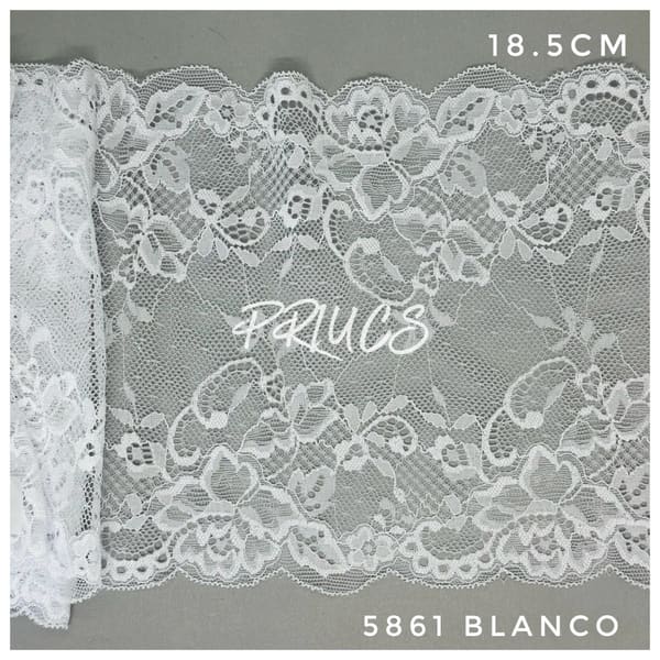 Puntilla ancha 5861 Blanco