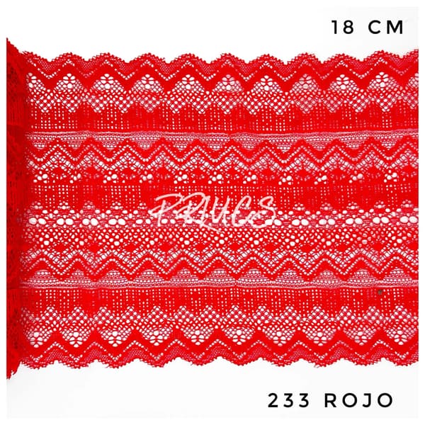 Puntilla 233 Rojo