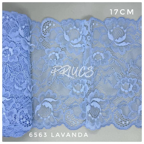 Puntilla ancha 6563 Lavanda