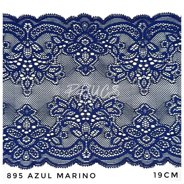 Puntilla ancha 895 Azul marino