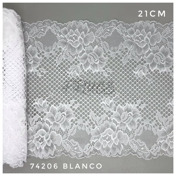 Puntilla ancha 74206 Blanco