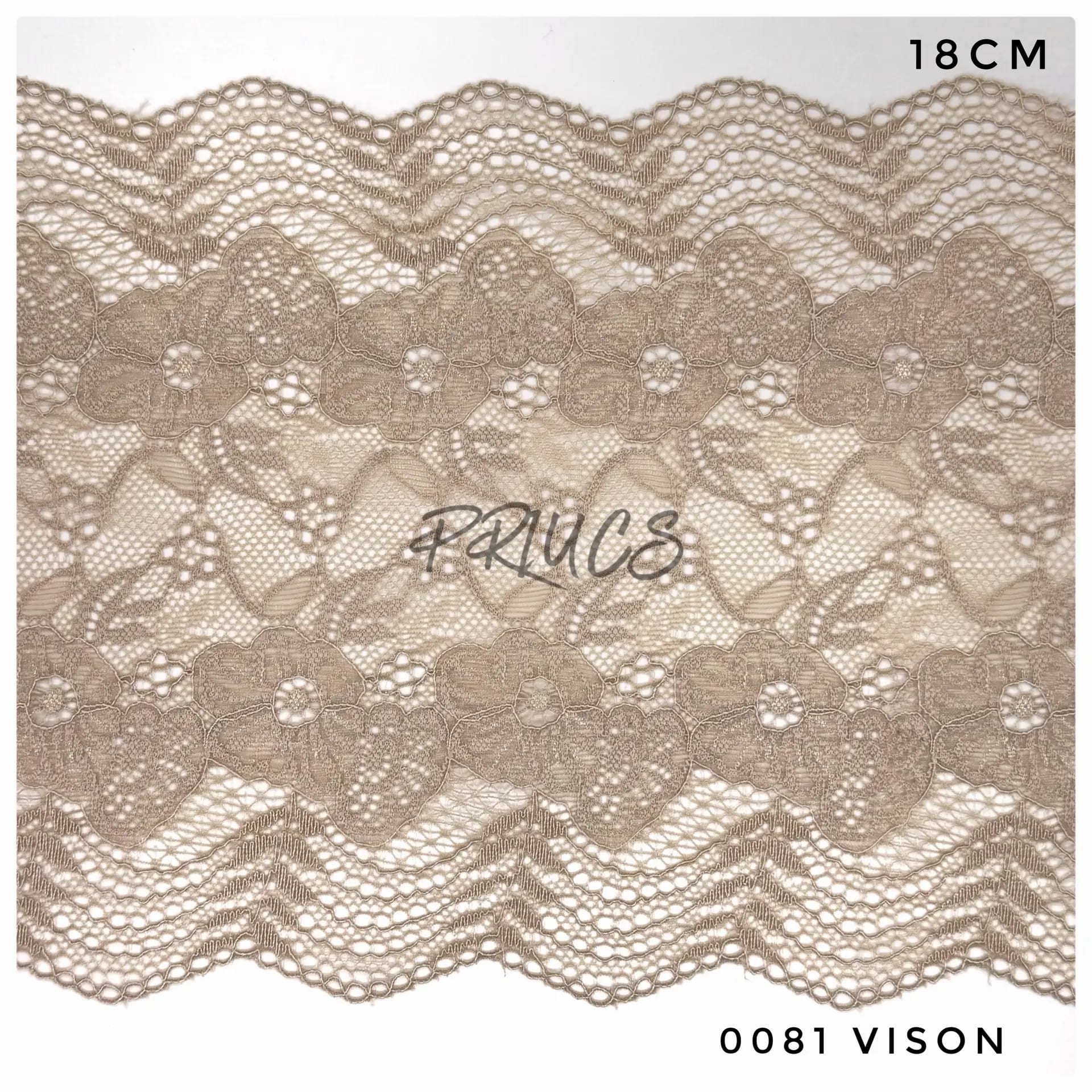 Puntilla ancha 0081 color Visón
