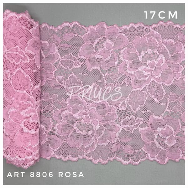 Puntilla ancha 8806 Rosa