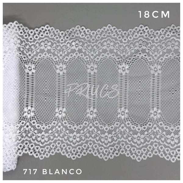 Puntilla ancha 717 Blanco