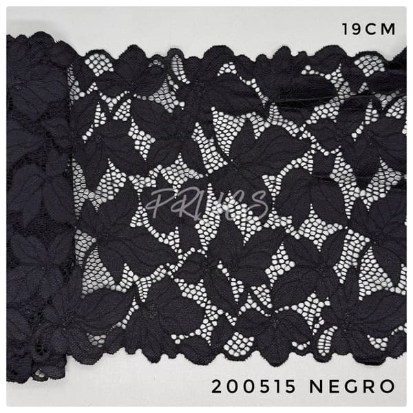 Puntilla ancha 200515 Negro