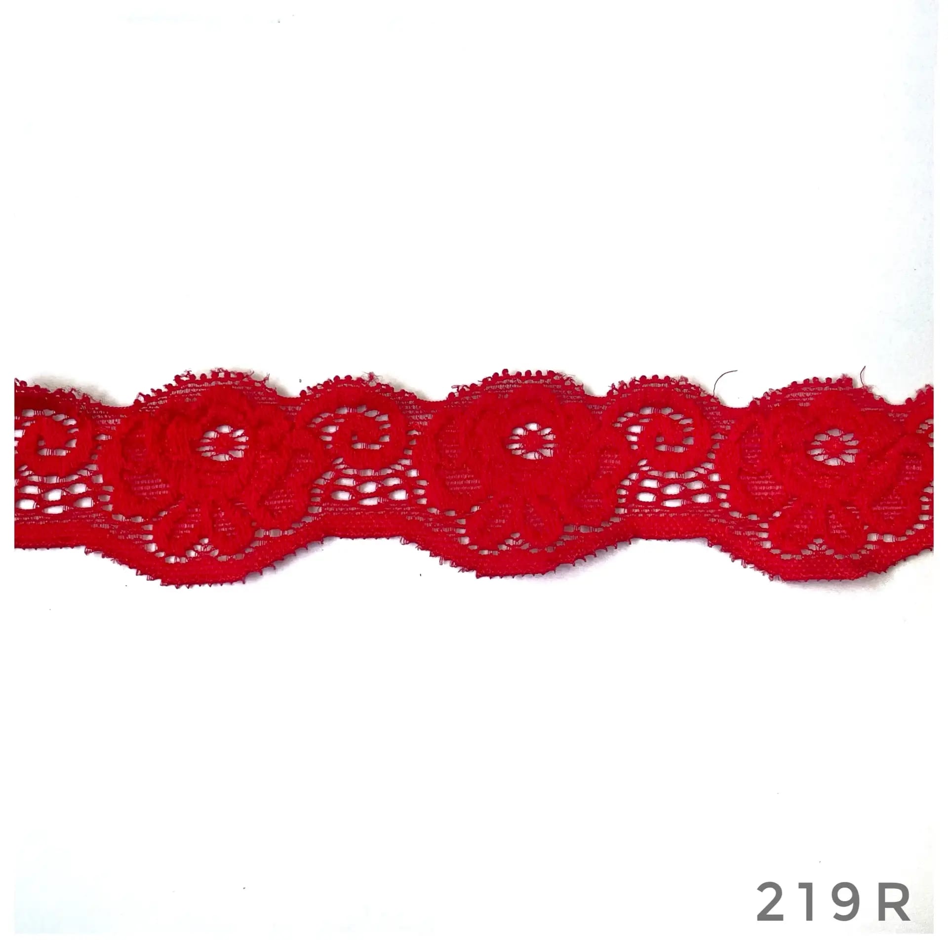 Puntilla angosta 219 color Rojo