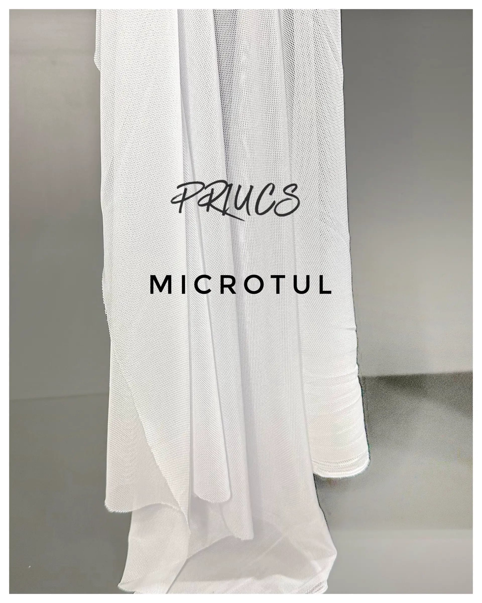 Microtul color Blanco