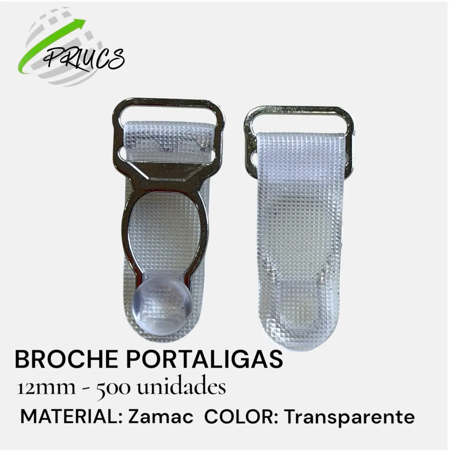 Broche portaligas 12 mm
