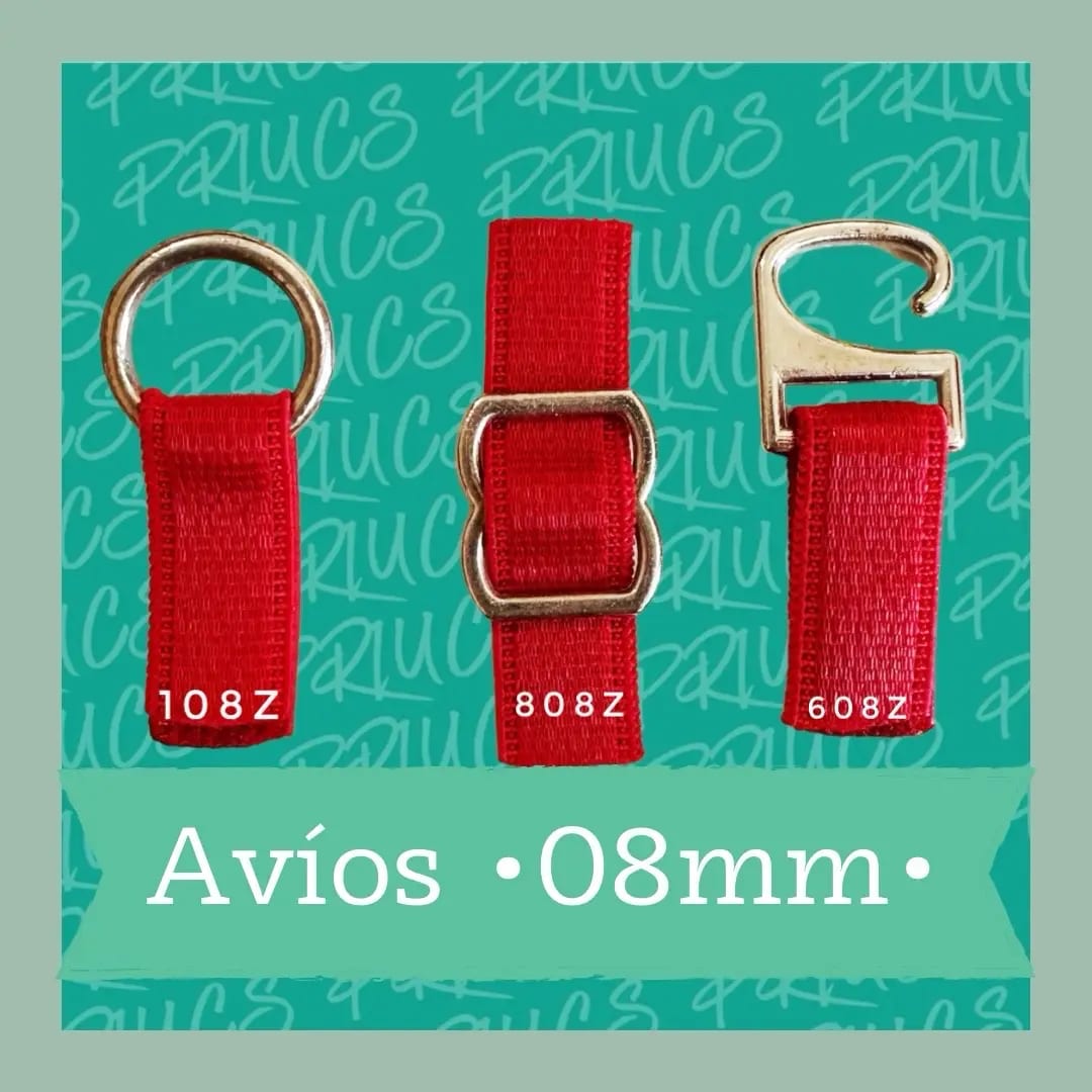 Avíos para lencería 8 mm