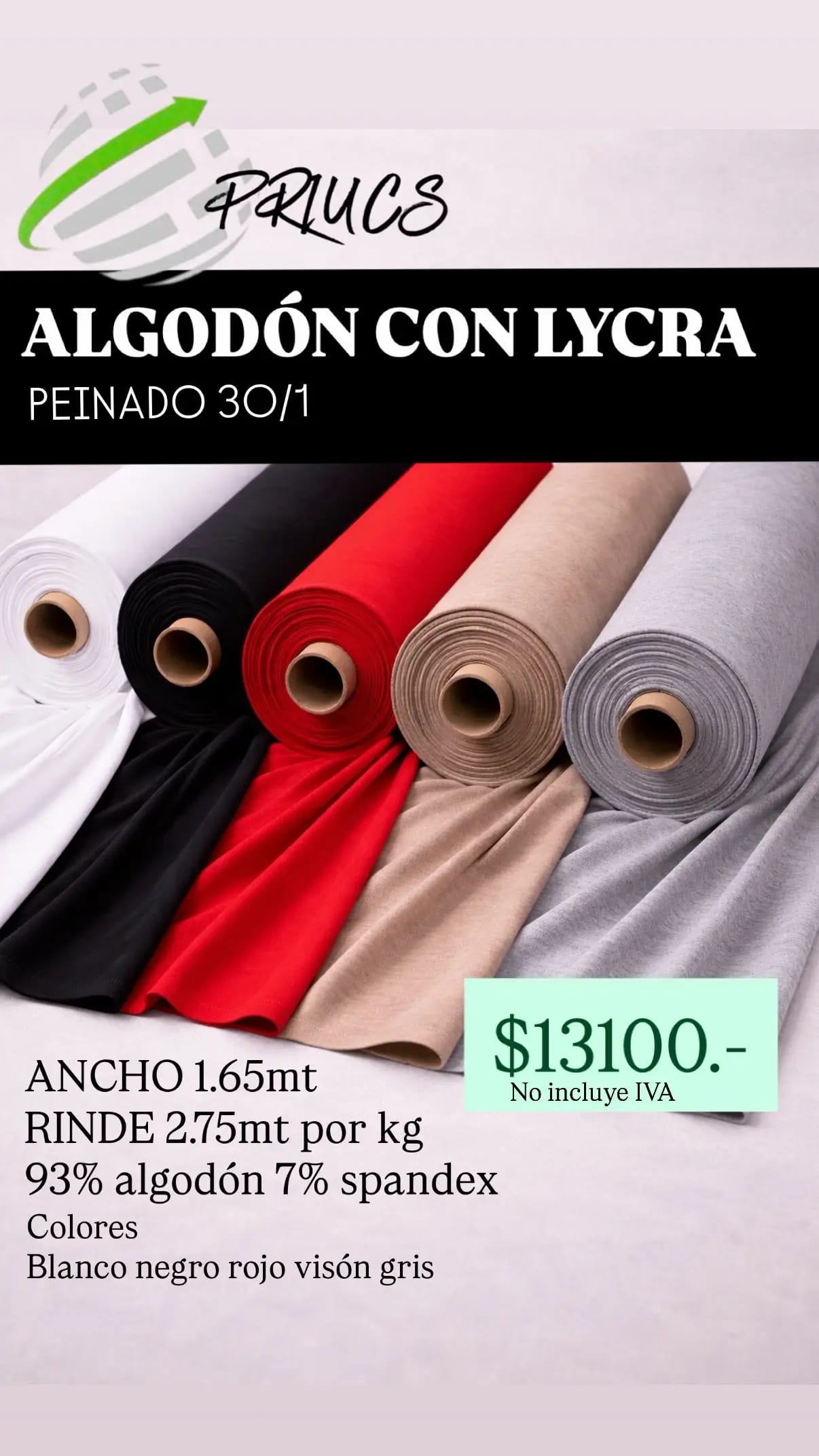 Algodón con Lycra