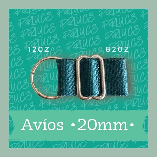 Avíos para lencería 20 mm